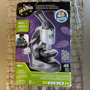Edu Science Microscope 40x-800x New